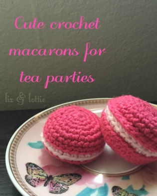 free crochet macaron pattern from liz&lottie